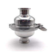 304 Stainless Steel Spherical Filter 100 Mesh Strainer TriClamp Compatible Outer Diameter 63102mm 1Pc