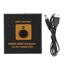 Digitálny zvukový formát HDMI Audio Extractor podporuje obojsmerný HDMI prepínač Rozlíšenie 4K Smart EDID Funkcie ARC HDMI do HDMI SPDIF RL