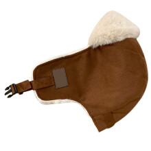 Casquettes à oreillettes réglables, chapeau de trappeur-caramel