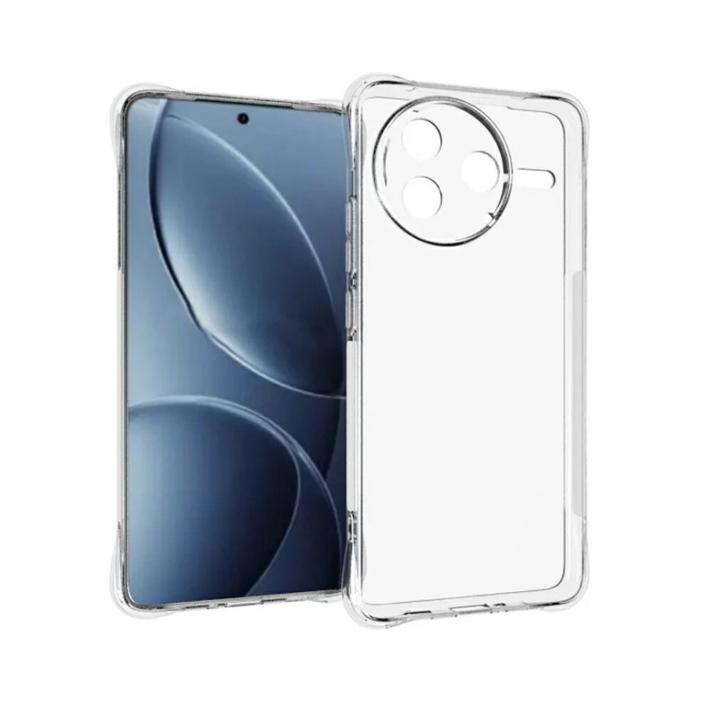 (Transparent) For Xiaomi Redmi K80 5G / Xiaomi Poco F7 Pro 5G Clear Tpu Case Wanlonfeng Tm Series 2.0Mm Phone Back Cover 6914286139559