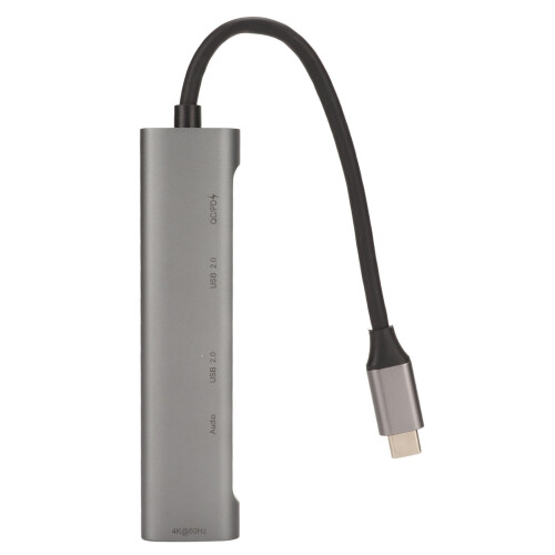 Φορητός διανομέας USB με υποδοχή ήχου, προσφέρει μεταφορά δεδομένων υψηλής 1