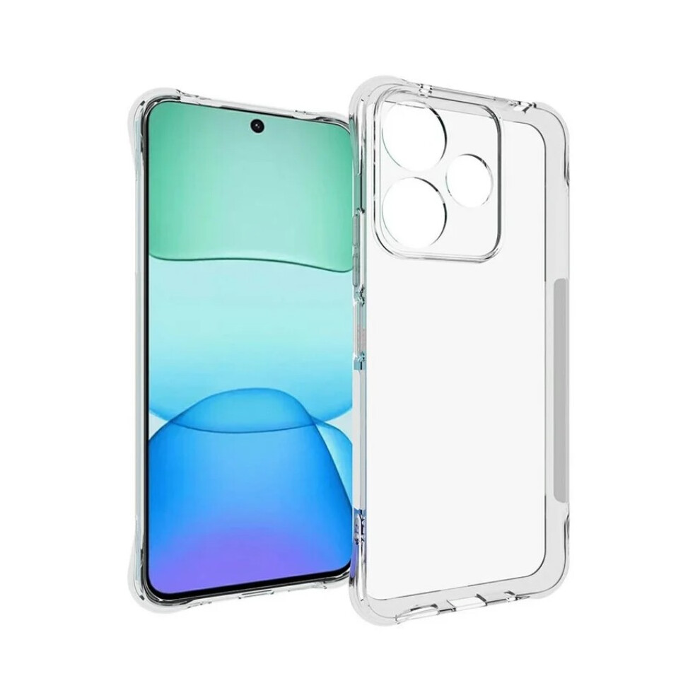 (Transparent) For Xiaomi Redmi 13X 4G Clear Tpu Case Wanlonfeng Tm Series 2.0Mm Phone Back Cover 6914285597923