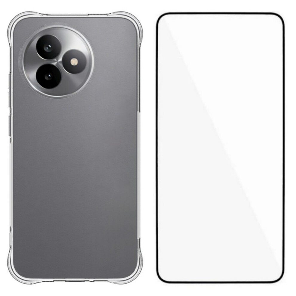 (Transparent) For Xiaomi Redmi K80 Ultra 5G Case Wanlonfeng Wl Series 2.0Mm Tpu Phone Cover With Tempered Glass Film 6914281541241