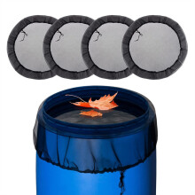 Mesh Cover for Rain Barrel Water 80cm PE Netting for Rain Barrels Water Collection Raindrop Harvesting