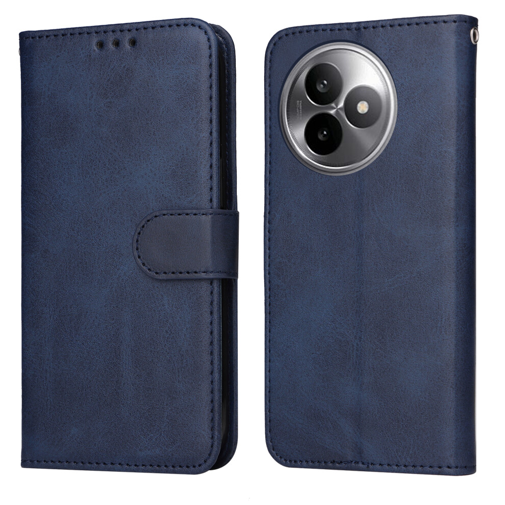 (Blue) For Xiaomi Redmi K80 Ultra 5G Case Wallet Pu Leather Folio Flip Phone Cover Blue 6914284939274