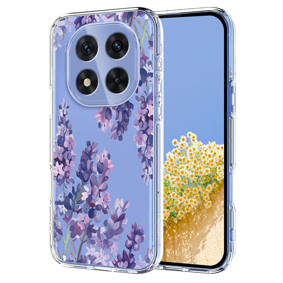 (Wisteria) For Xiaomi Redmi Note 14 Pro 4G Case Butterfly Floral Pattern Printing Tpu Phone Back Cover Wisteria 6914283769353