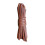 10.93yard 3mm Flat Leather String Leather String for Shoe-Brown 1
