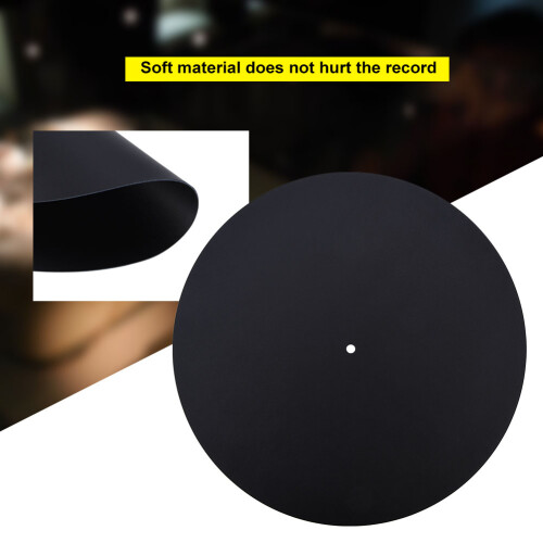 Πικάπ Slipmat, Γνήσιο Δερμάτινο Πιατέλο με Αντιστατικά & Χαρακτηριστικά Συντονισμού, 1