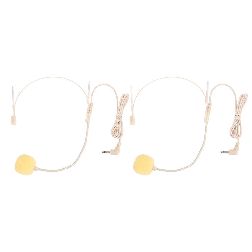 Headworn Over Ear Microphone for Clear Audio Transmission,Single Ear Earset with Crystal-Clear Voice & Sound and Lightweight Design, Good Quality