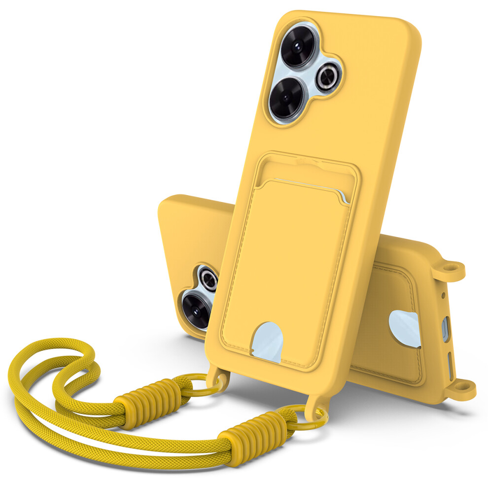 (Yellow) For Xiaomi Redmi 13 5G / Xiaomi Redmi Note 13R 5G / Xiaomi Poco M6 4G / Xiaomi Poco M6 Plus 5G / Xiaomi Redmi 13 4G Liquid Silico Yellow 6914285702648