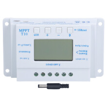 Hocheffizienter Solar-Laderegler MPPT (12 V/24 V) mit automatischer Spannungserkennung, LCD-Display, zwei Timing-Modi und WLAN-Funktion für M