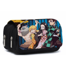 Astuccio professionale personalizzato, astuccio di grande capacità con scomparti con cerniera per organizzare e riporre, design portatile per