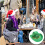 Ensemble de trèfles, chapeau, manches de bras, Bandana,-Vert 4
