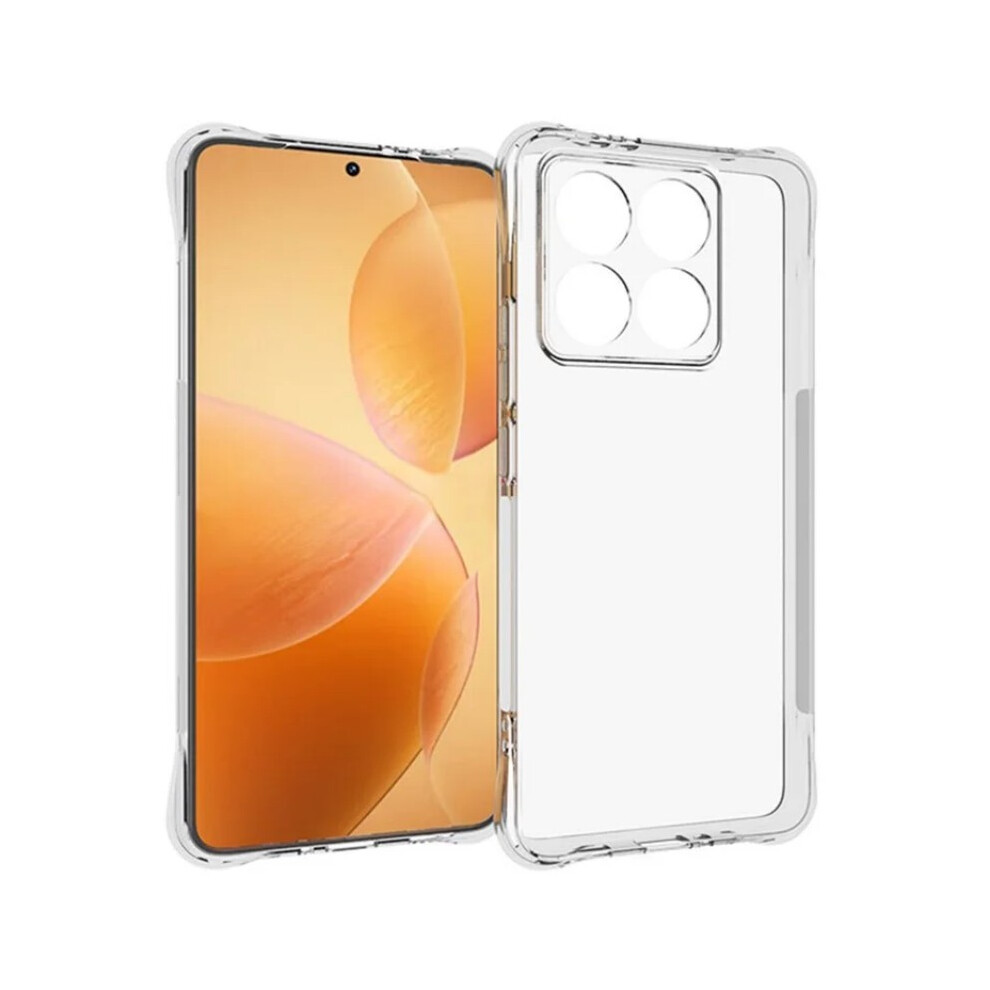 (Transparent) For Xiaomi 14T Clear Tpu Case Wanlonfeng Tm Series 2.0Mm Phone Back Cover 6914288612975