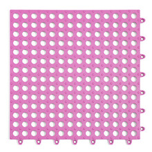 Bathroom Mat Featuring Prevent Slipping Technology, Splicable Floor Mat with Comfortable Texture for Wet Areas, Interlocking Design with Hollow Struct