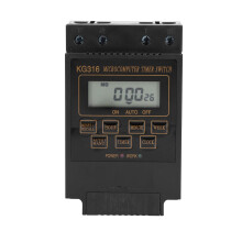 Zeer nauwkeurige digitale timer, programmeerbare microcomputertimer, digitale tijdschakelaar met realtime weergave voor slimme huis- en industriële