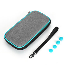 Bolsa rígida para guardar o Switch Lite, com design compacto e interior macio. Ideal para viagens, uso prolongado e fácil fechamento com zíper.