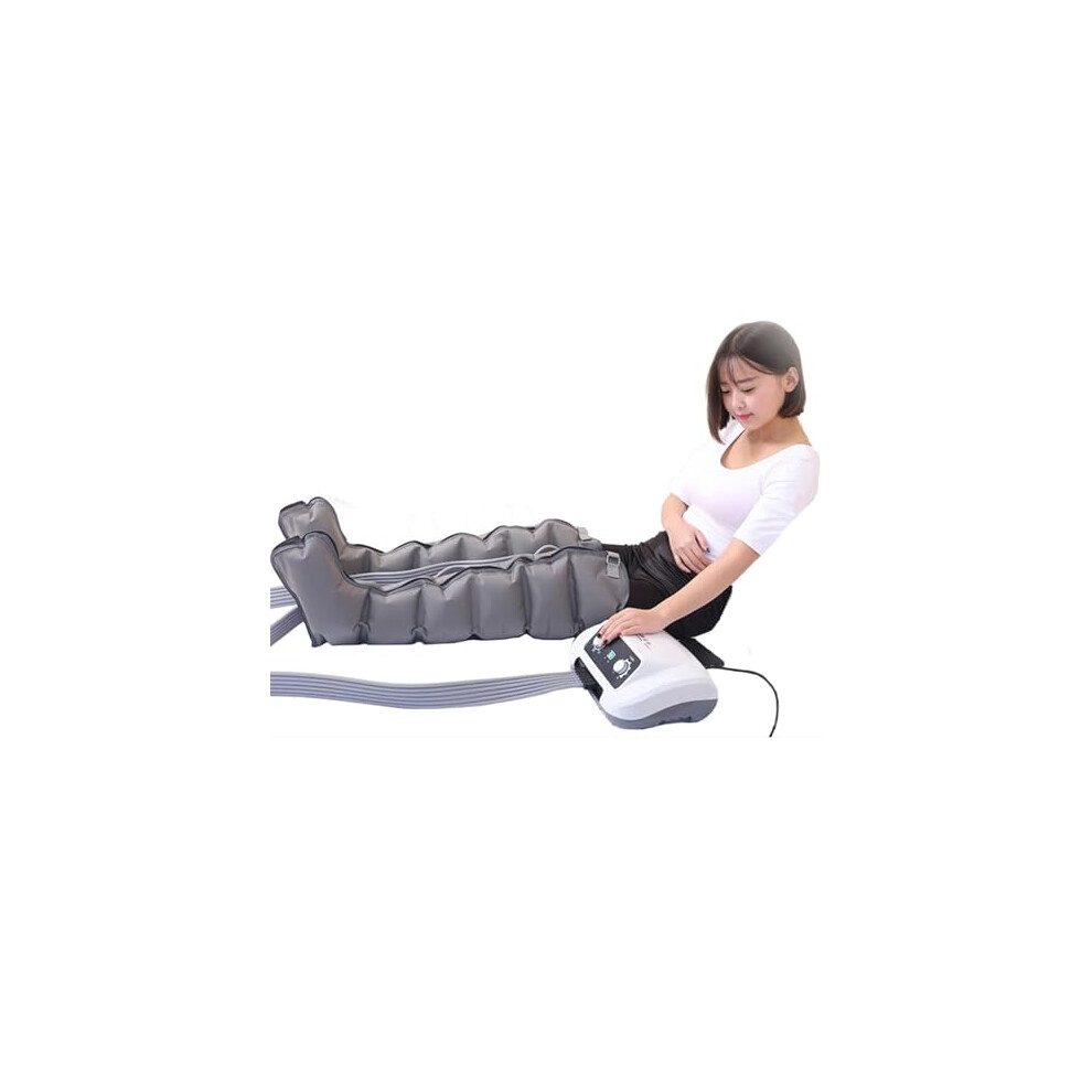 Massager 4/6/8Cavity Air Compression Boots for Lymphatic Drainage and Circulation, 3Level Auto Shutoff