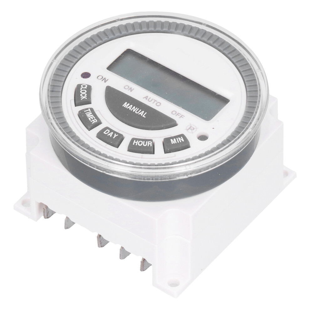 Programmable Timer Switch Weekly Digital Timer Lcd Display Cordless Operation Multi Event Scheduling Timer For Electrical Appliance Control 9198585120624