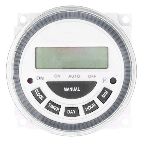 Programmerbar timer Veckovis digital timer LCD-display Sladdlös drift Multihändelseschemaläggningstimer för styrning av elektriska apparater 2