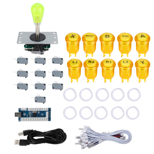 Custom Controller Arcade Buttons Featuring Snap In Installation And ...