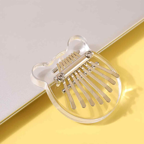 Thumb Piano Mini Kalimba, Φορητό Πιάνο με Καθαρό Ήχο για Μουσική Φιλική προς τους Αρχάριους 1