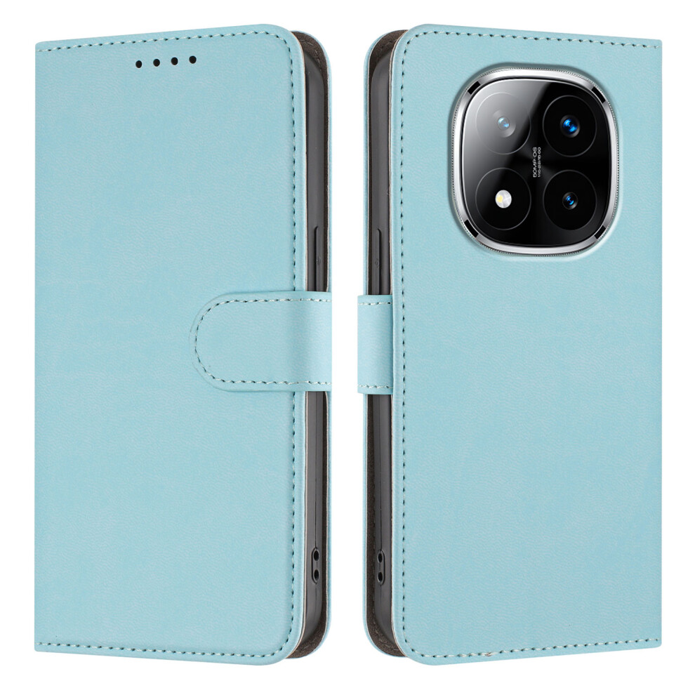 (Baby ) For Xiaomi Redmi Note 14 Pro 5G / Xiaomi Redmi Note 14 Pro 4G / Xiaomi Poco X7 5G / Xiaomi Redmi Note 14 Pro+ 5G Leather Case Sol Blue 6914286660596