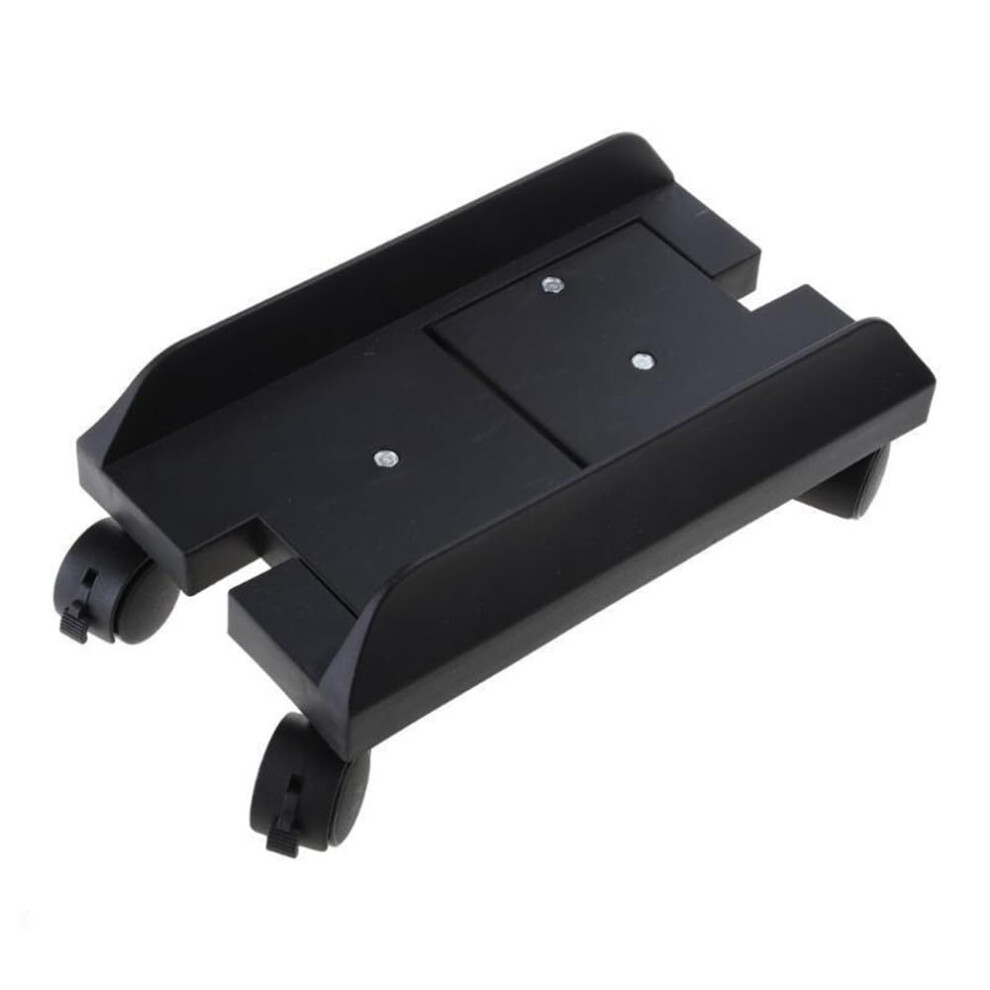 Pc Stand Under Desk, Mobile 4Wheeled Tower Cpu Holder, Adjustable Width Floor Pc Case Cart 9365049264587
