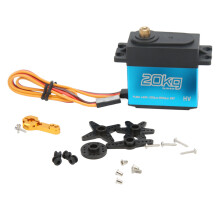 Fast Heat Dissipation Digital Servo with Metal Gear High Torque Waterproof and High Rotation for RC Models and Robotics Projects