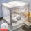 Easy Install Bed Curtain For Dormitory Bunk Beds With Mosquito Net Privacy Shield Shading Fabric Durable Polyester Material Foldable Design Breathable 1