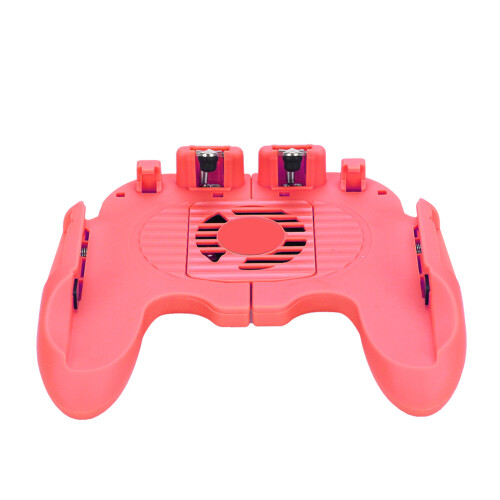 Controle para jogos mobile com joystick, controle remoto, teclas de mira e disparo para celulares de até 6,5 polegadas, design ergonômico com 1
