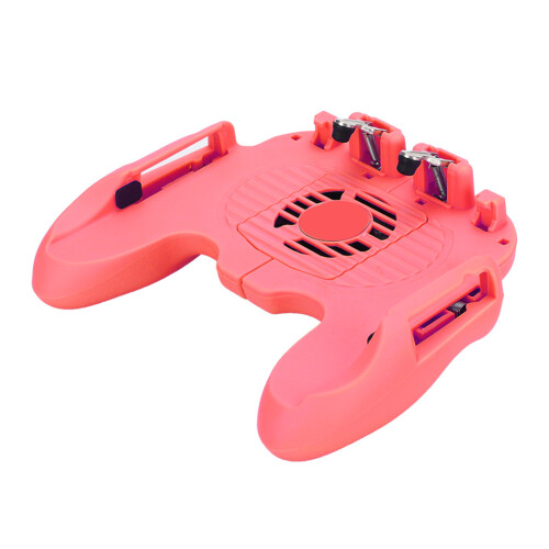 Controle para jogos mobile com joystick, controle remoto, teclas de mira e disparo para celulares de até 6,5 polegadas, design ergonômico com 2