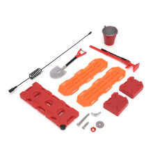 Miniatur-RC-Zubehörset, hervorragende Details, leichtes Modellbauwerkzeug, spezielles Design, feine Verarbeitung für Modelle im Maßstab 1:24.