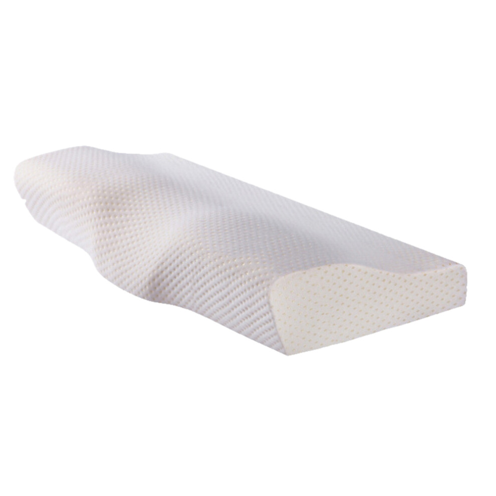 Memory Foam Pillow for Neck Support, Slow Rebound Orthopedic Pillows with Gel Cooling Technology, Breathable Fabric Memory Foam Pillow for Neck Should