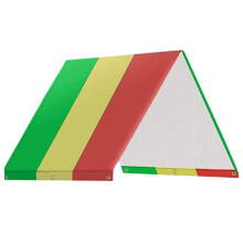 Playset Canopy Replacement 89x52 210D Silver Coated Tarp With Grommet Yellow Red Green WaterResistant AllSeason