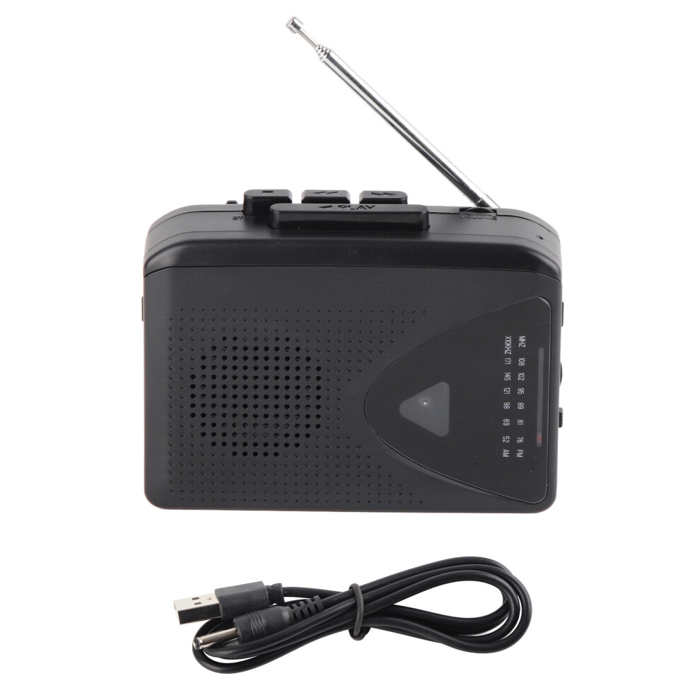 Harmony Keeper Cassette Player, Classic Style For Nostalgic Vibes, Am Fm Radio With Broad Spectrum Coverage, Portable Cassette Player For Indoor Outdo 9416038636967