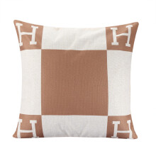 Cushion Covers With Plaid Design, Farmhouse Style Polyester Linen Throw Pillow Cases Spill Resistant Invisible Zipper Set Of Elegant Pillow Covers For