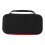 Foldable Stand Integrated Game Console Case, Dual Zippers Spacious Storage Waterproof PU Shell For Nintendo Switch With Internal Microfiber Screen Cov 1