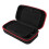 Foldable Stand Integrated Game Console Case, Dual Zippers Spacious Storage Waterproof PU Shell For Nintendo Switch With Internal Microfiber Screen Cov 8