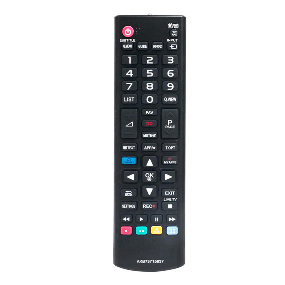 (As Shown) Akb73715637 For Lg Tv Remote Control Ergonomic Replacement Television Controller 6914282726760