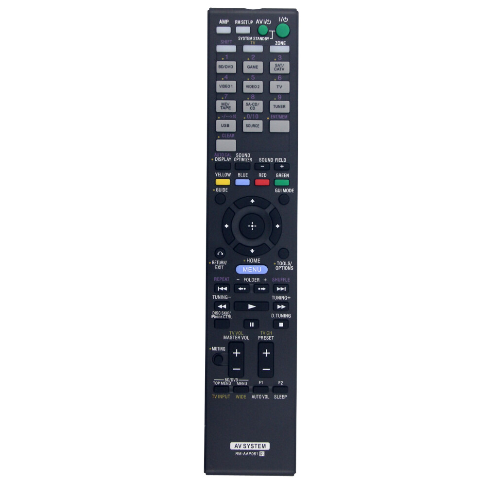 (As Shown) Rm-Aap061 For Sony Dvd Amplifier Player Remote Control Infrared Replacement Controller 6914282276043