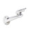 Multipurpose Projector Mounting Bracket 360Degree Rotating 7.9Inch Extension Carbon Steel Ceiling/Wall Mount White 1