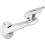 Multipurpose Projector Mounting Bracket 360Degree Rotating 7.9Inch Extension Carbon Steel Ceiling/Wall Mount White 2