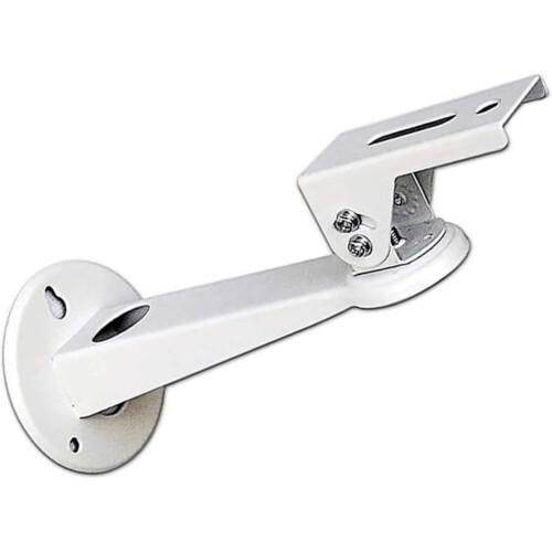 Multipurpose Projector Mounting Bracket 360Degree Rotating 7.9Inch Extension Carbon Steel Ceiling/Wall Mount White 1