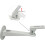 Multipurpose Projector Mounting Bracket 360Degree Rotating 7.9Inch Extension Carbon Steel Ceiling/Wall Mount White 3