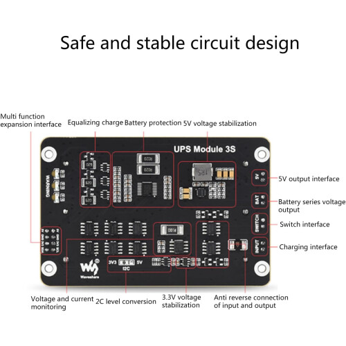 Uninterruptible Power Supply UPS Power Module For Stable 5V Output With MultiCircuit Design 2