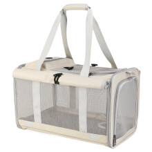 Cat Bag Carrier Car Travel Portable With Shoulder Strap Breathable Mesh Large Capacity For Puppy Tote