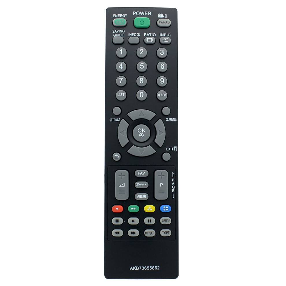 (As Shown) Akb73655862 For Lg Tv Remote Control Replacement Battery Operated Ergonomic Wireless Controller 6914285972775