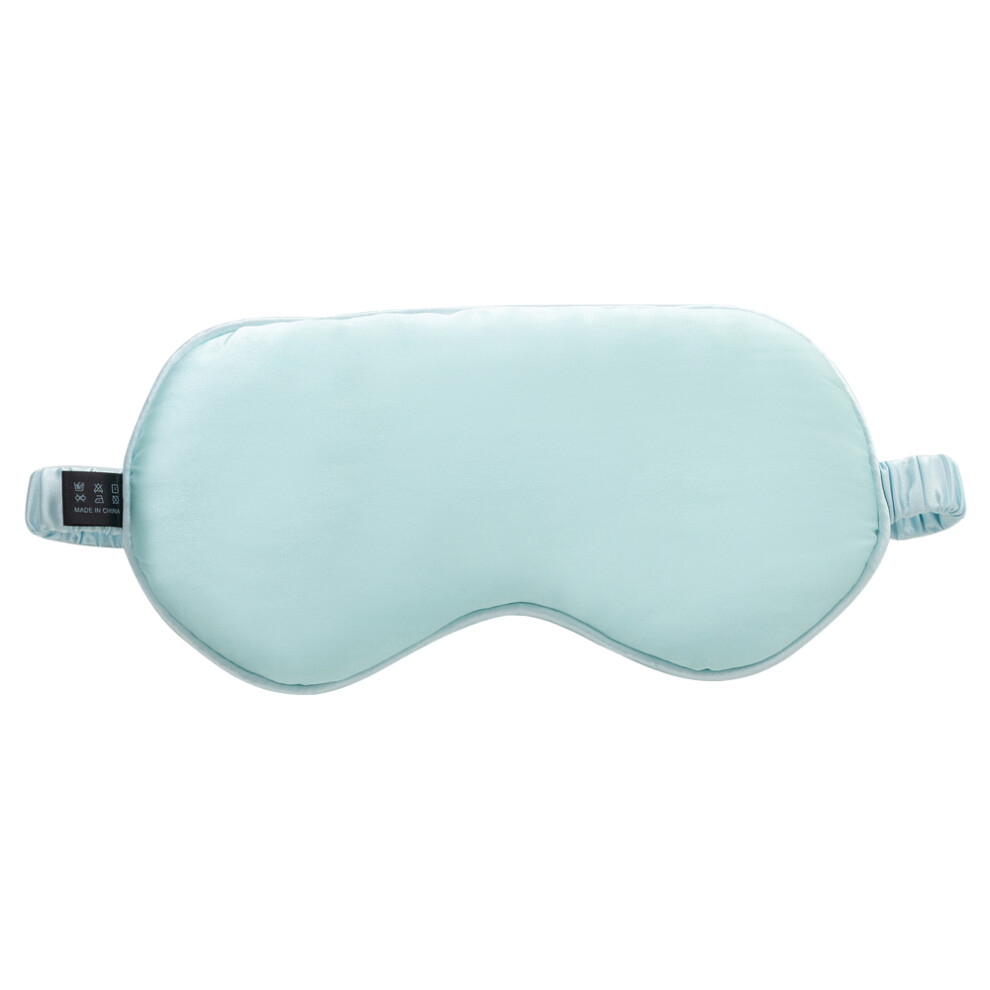 Cyan (Cyan) Ultra-Soft Mulberry Silk Sleep Eye Mask Eye Cover Eyeshade
