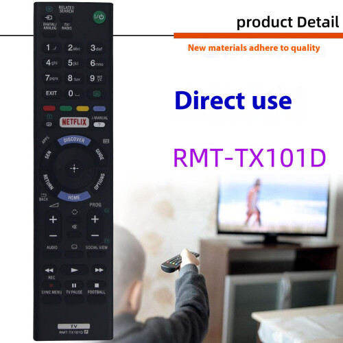 (As shown) RMT-TX101D For Sony TV Remote Control Replacement Universal Smart TV Remote 1